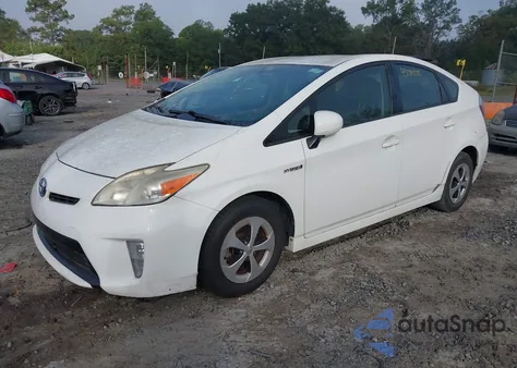 2013 Toyota Prius Two из США, поврежденный, VIN JTDKN3DU1D5572440